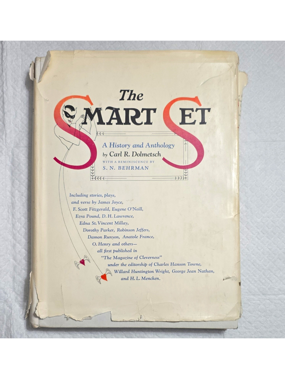 The Smart Set: A History & Anthology HC Dolmetsch & Behrman Illus 1966